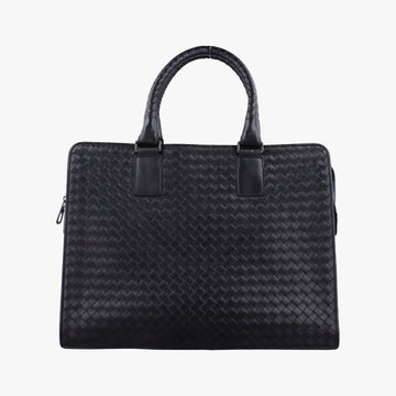 Intrecciato Black lambskin B00613120Nイントレチャート ブラック ラムスキン B00613120N