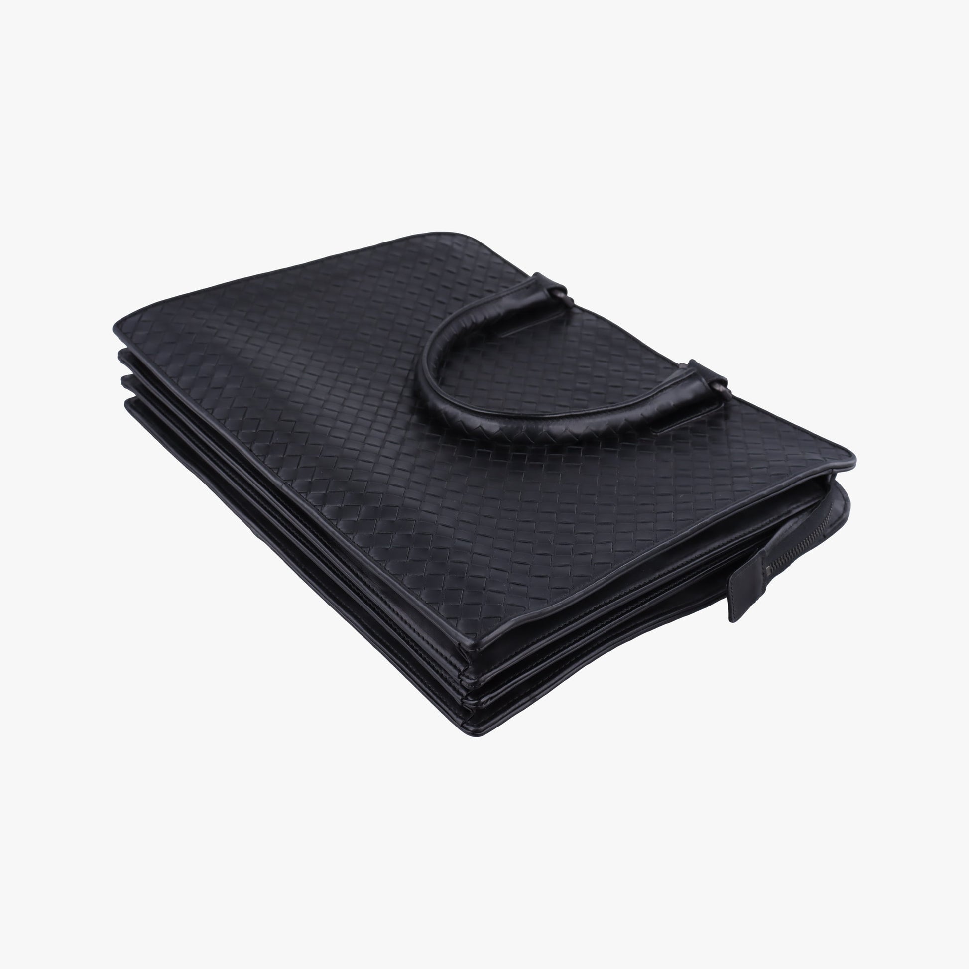 Intrecciato Black lambskin B00613120Nイントレチャート ブラック ラムスキン B00613120N
