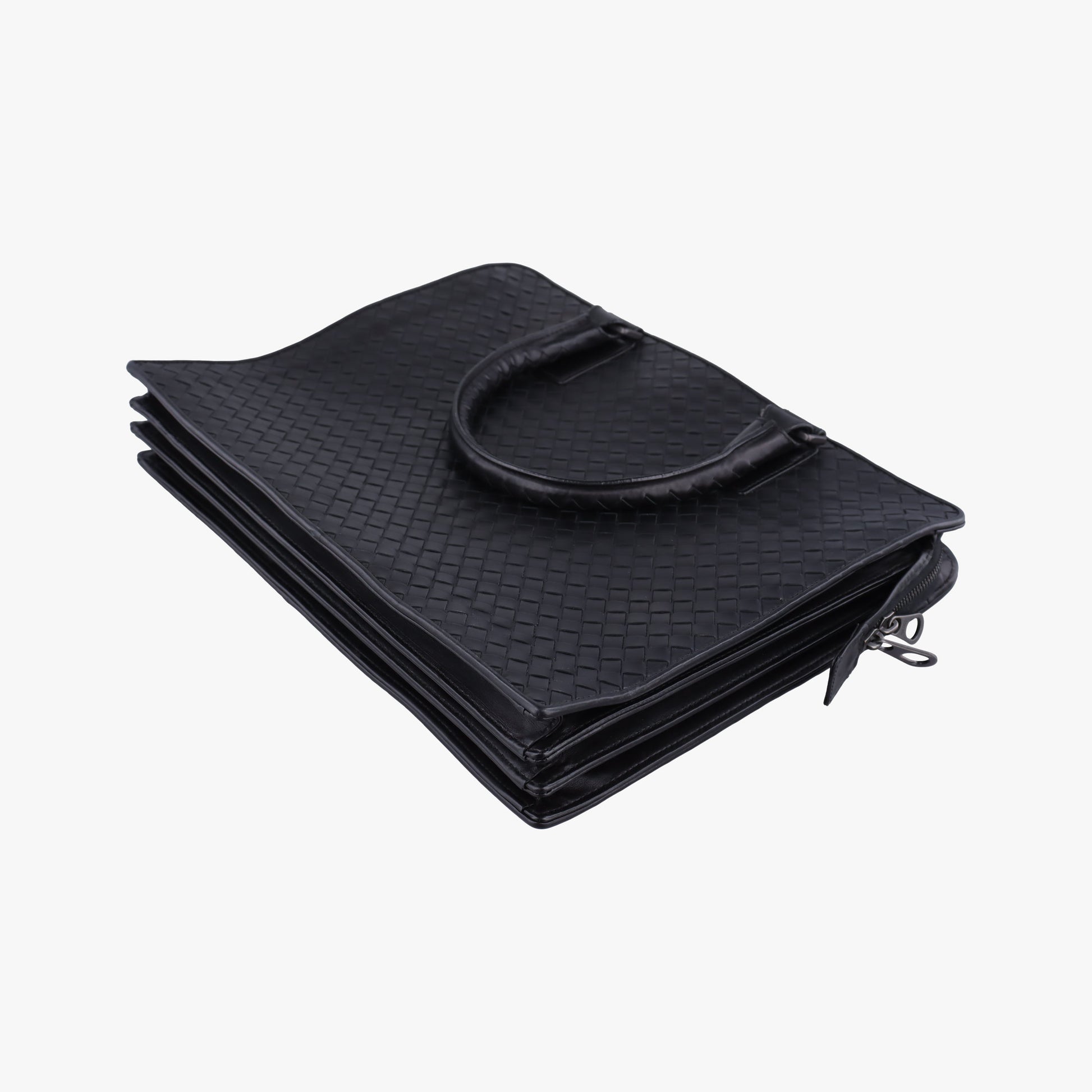 Intrecciato Black lambskin B00613120Nイントレチャート ブラック ラムスキン B00613120N