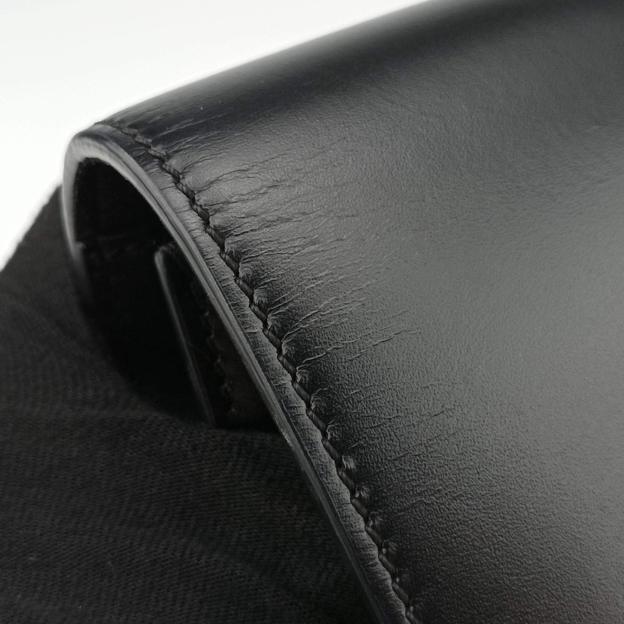 TB logo Black Leather ITALSRL239CALTBロゴ ブラック レザー ITALSRL239CAL