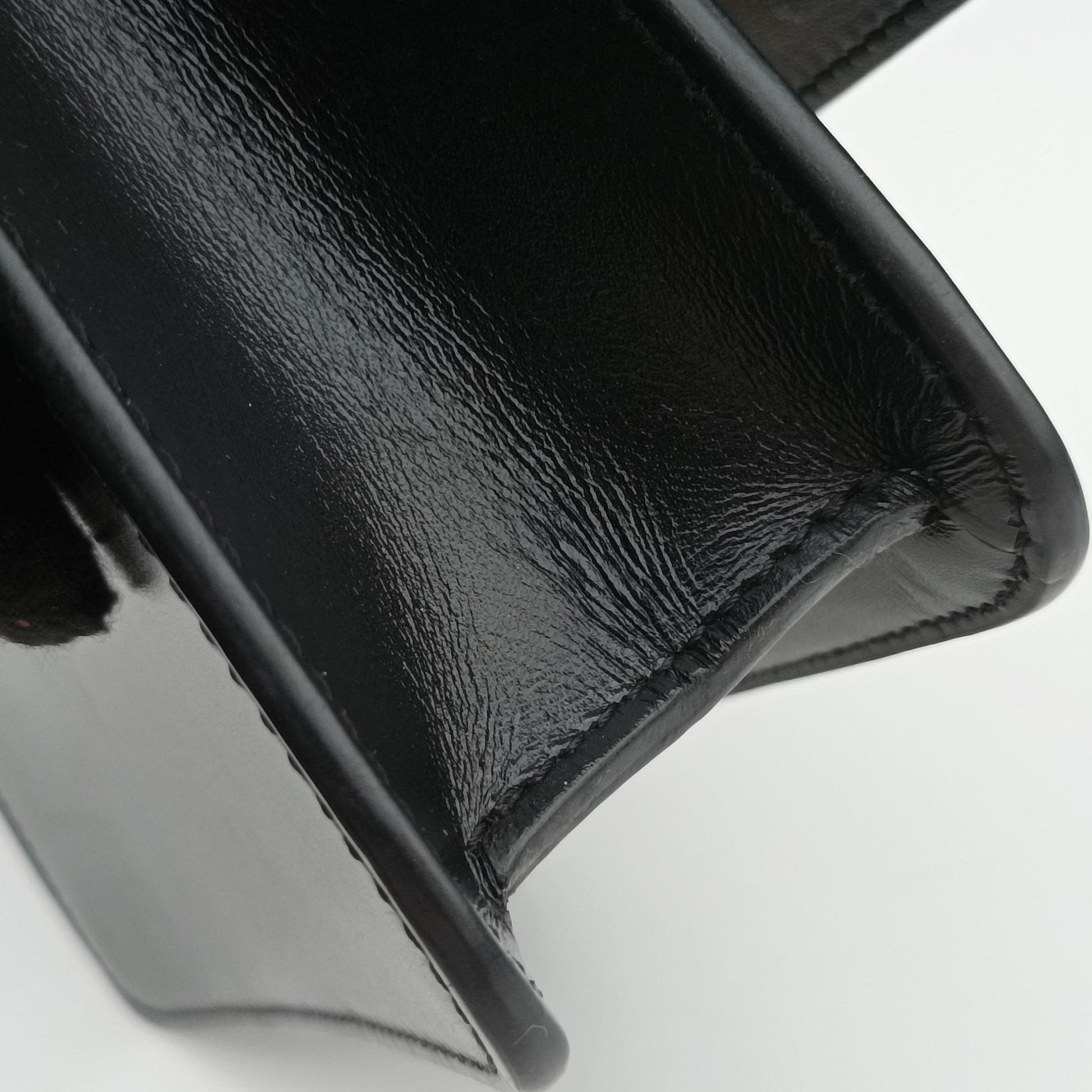 TB logo Black Leather ITALSRL239CALTBロゴ ブラック レザー ITALSRL239CAL