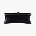 TB logo Black Leather ITALSRL239CALTBロゴ ブラック レザー ITALSRL239CAL