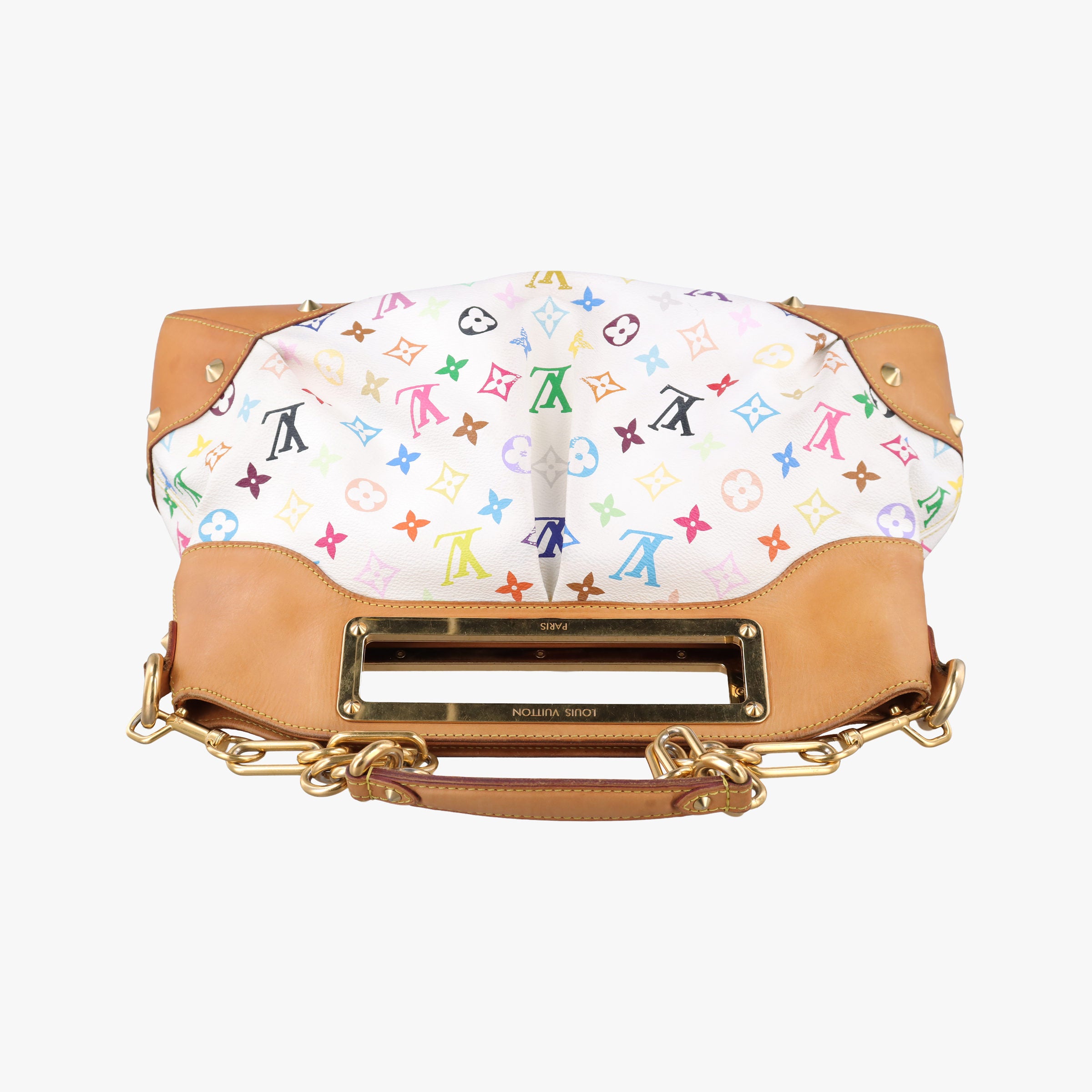 JUDY GM white Monogram Multicolor M40253 Lot number unknownジュディGM ブロン モノグラム マルチカラー M40253 製番不明
