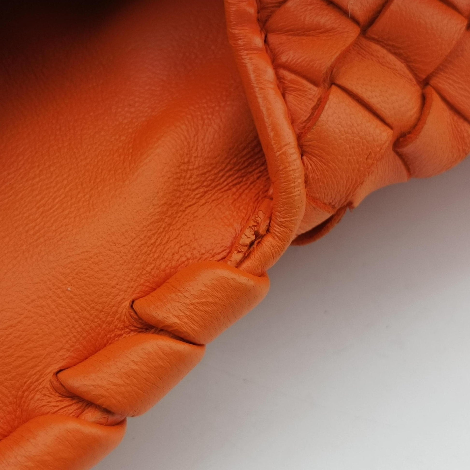 Intrecciato Olimpia Orange lambskin B08467521Iイントレチャート オリンピア オレンジ ラムスキン B08467521I