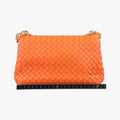 Intrecciato Olimpia Orange lambskin B08467521Iイントレチャート オリンピア オレンジ ラムスキン B08467521I