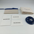 Navy Cabas XS white x blue Canvas x Leather 390346.4181.Y.538735ネイビーカバ XS ホワイトxブルー キャンバx レザー 390346.4181.Y.538735