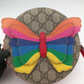 Rainbow Butterfly Multicolour PVC coated canvas 552526 A028109985レインボーバタフライ マルチカラー PVCコーティングキャンバス 552526 A028109985