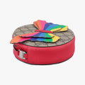 Rainbow Butterfly Multicolour PVC coated canvas 552526 A028109985レインボーバタフライ マルチカラー PVCコーティングキャンバス 552526 A028109985