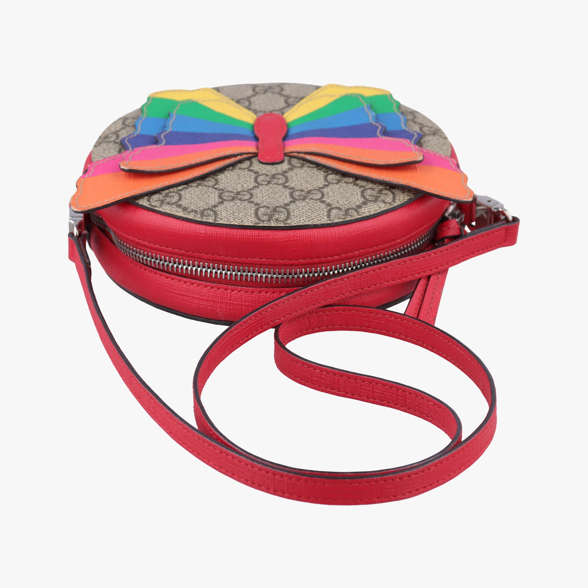 Rainbow Butterfly Multicolour PVC coated canvas 552526 A028109985レインボーバタフライ マルチカラー PVCコーティングキャンバス 552526 A028109985
