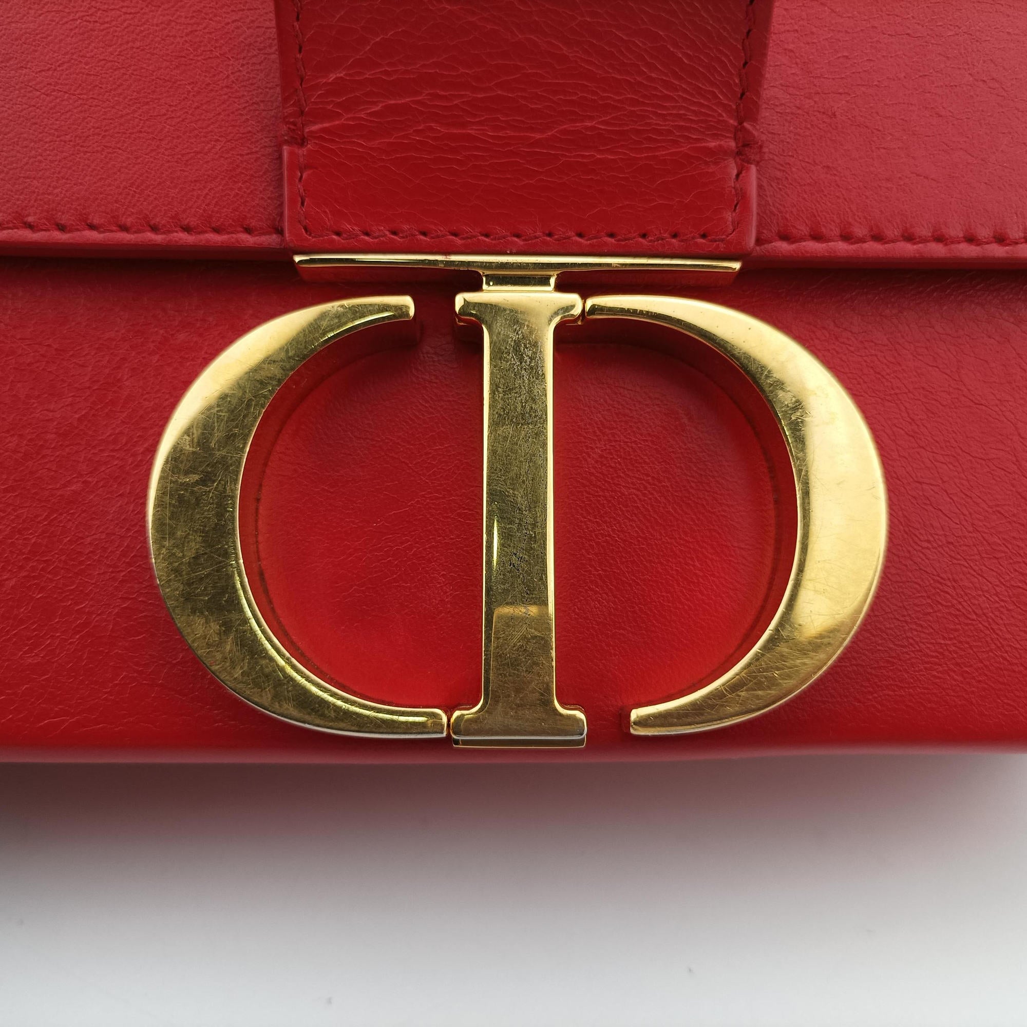 30 MONTAIGNE Red Leather 01-RU-019930モンテーニュ レッド レザー 01-RU-0199
