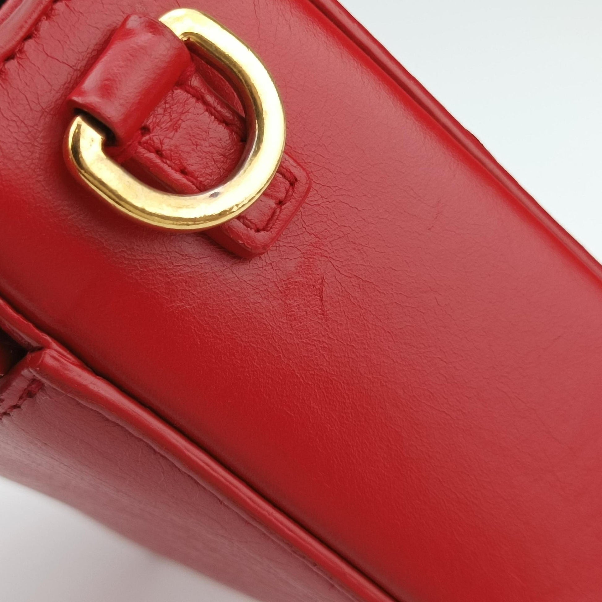 30 MONTAIGNE Red Leather 01-RU-019930モンテーニュ レッド レザー 01-RU-0199