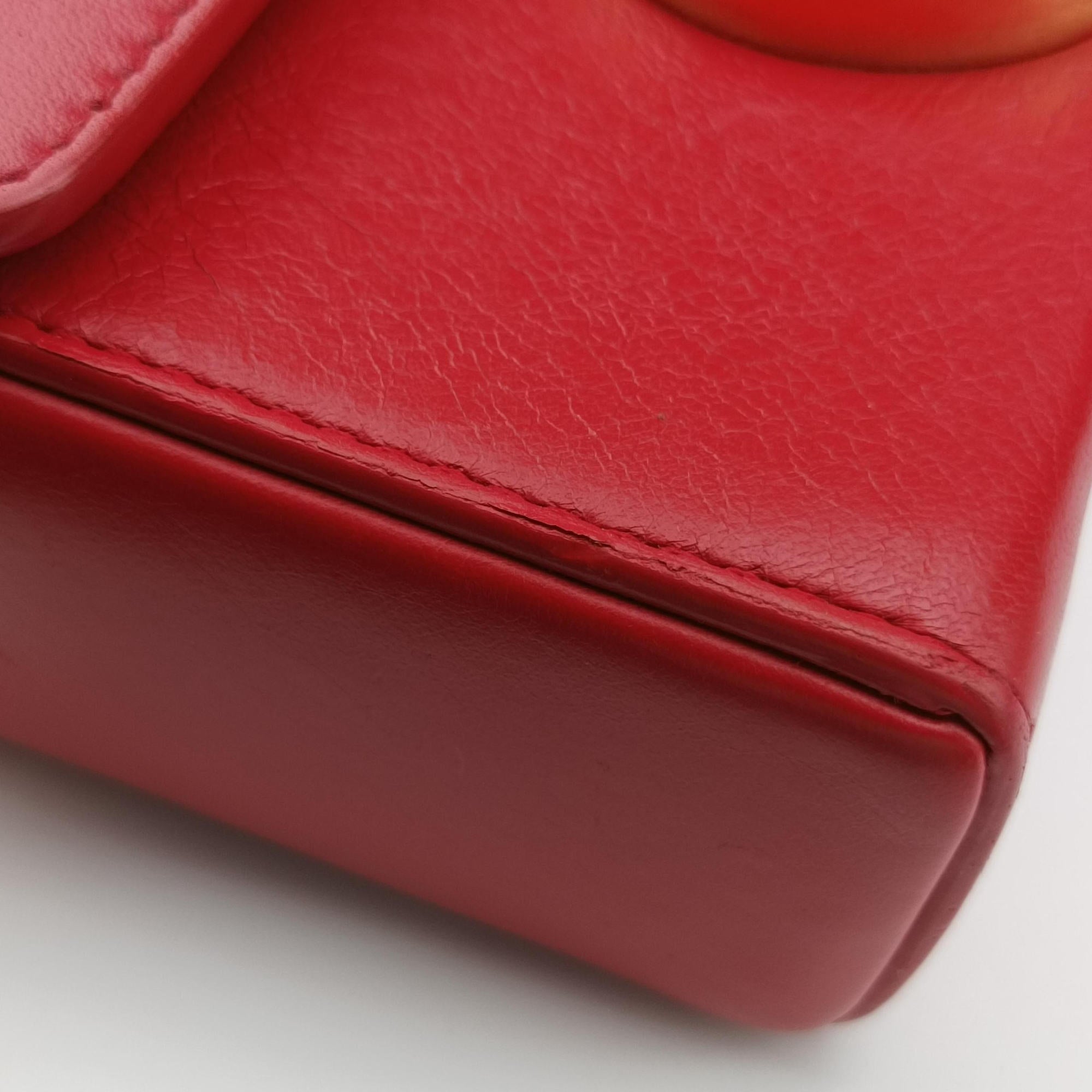 30 MONTAIGNE Red Leather 01-RU-019930モンテーニュ レッド レザー 01-RU-0199