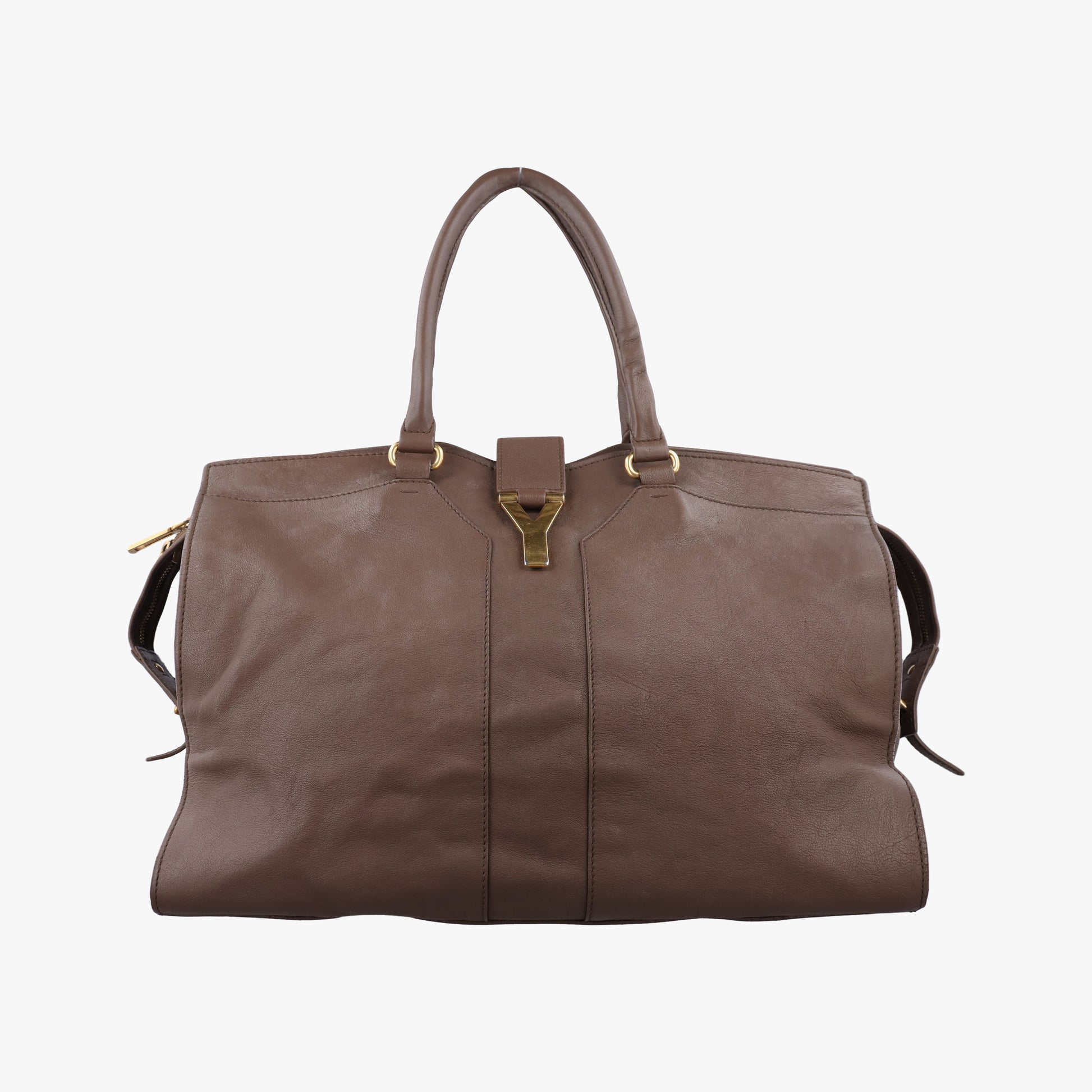 Y LIGNE Petit Cabas Brown Leather 275091 275091.529258カバス ブラウン レザー 275091 275091.529258