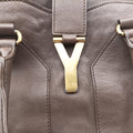 Y LIGNE Petit Cabas Brown Leather 275091 275091.529258カバス ブラウン レザー 275091 275091.529258