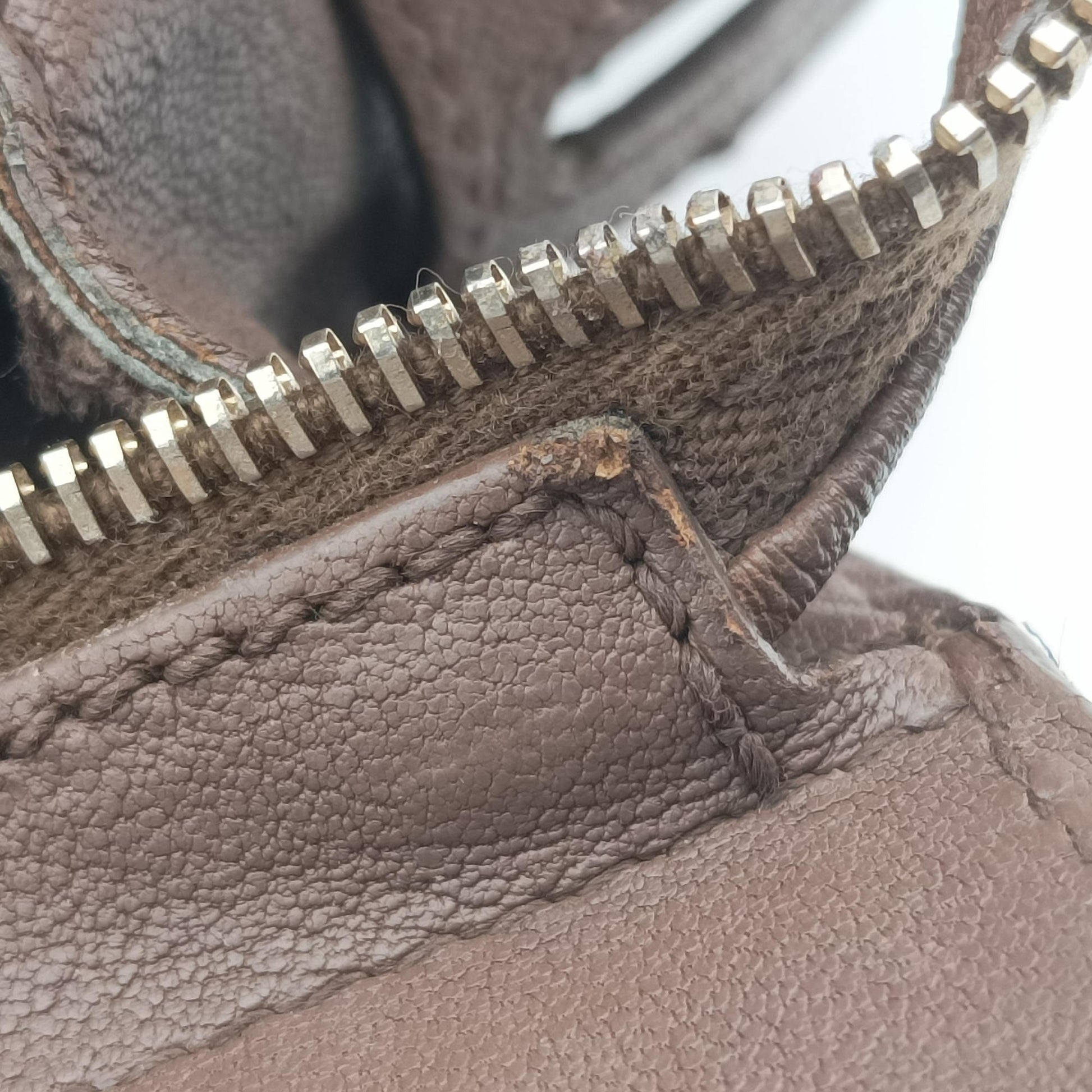 Y LIGNE Petit Cabas Brown Leather 275091 275091.529258カバス ブラウン レザー 275091 275091.529258