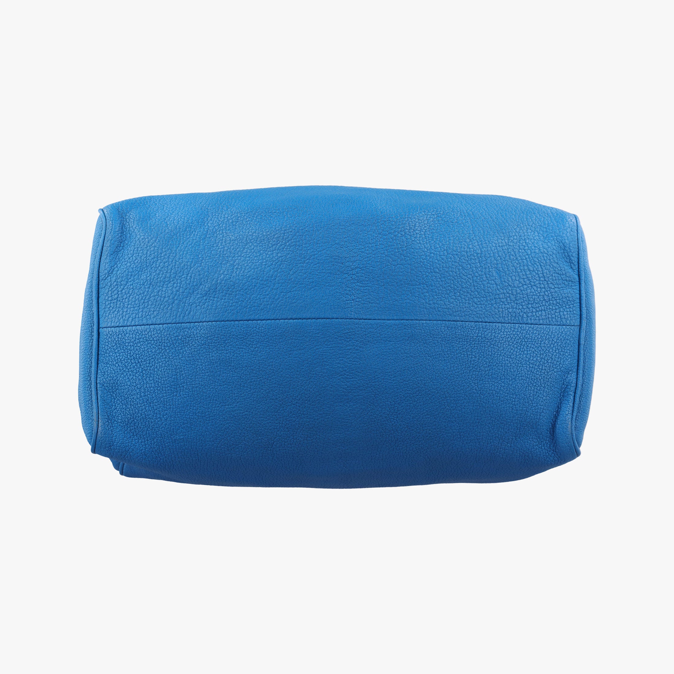 Boston Zip Detail Blue Leather B03080272Rボストン ジップ ブルー レザー B03080272R