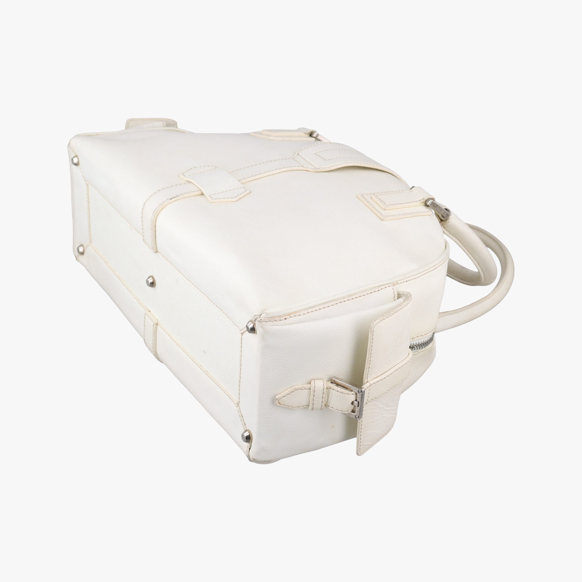 Senda White Leather センダ ホワイト レザー 