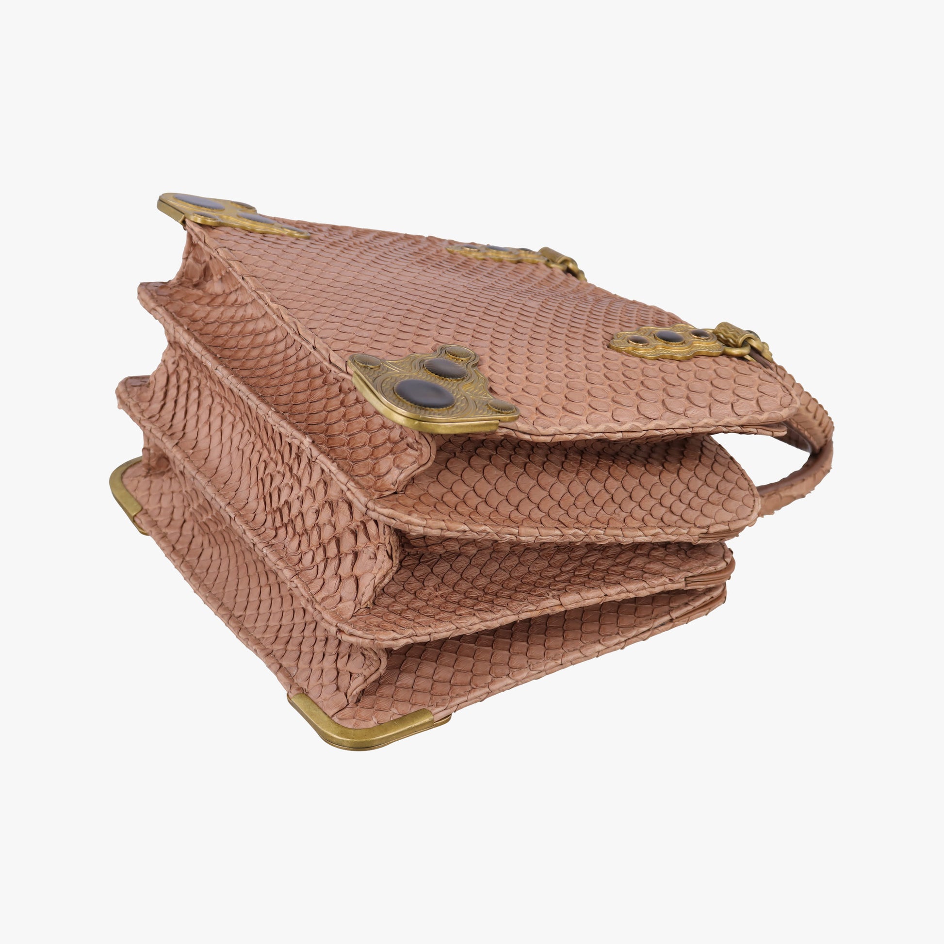 Concertina Dusty Pink Matte Python 166475 VOHCO 2541コンセティーナ ダスティピンク マットパイソン 166475 VOHCO 2541