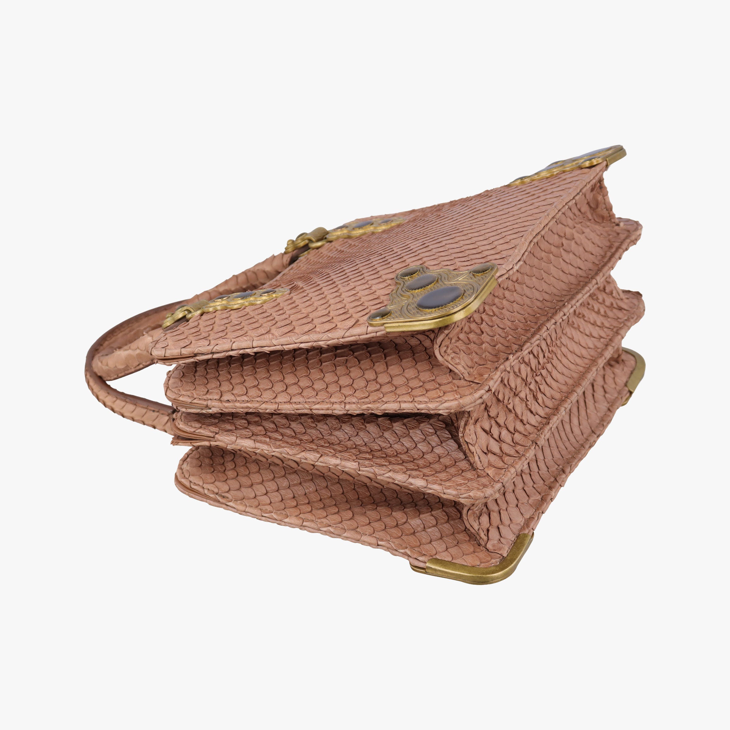 Concertina Dusty Pink Matte Python 166475 VOHCO 2541コンセティーナ ダスティピンク マットパイソン 166475 VOHCO 2541