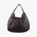 Dressage Web Hobo Brown leather 296851 H012335027ドレスセージ ウェブ ホーボー ブラウン レザー 296851 H012335027