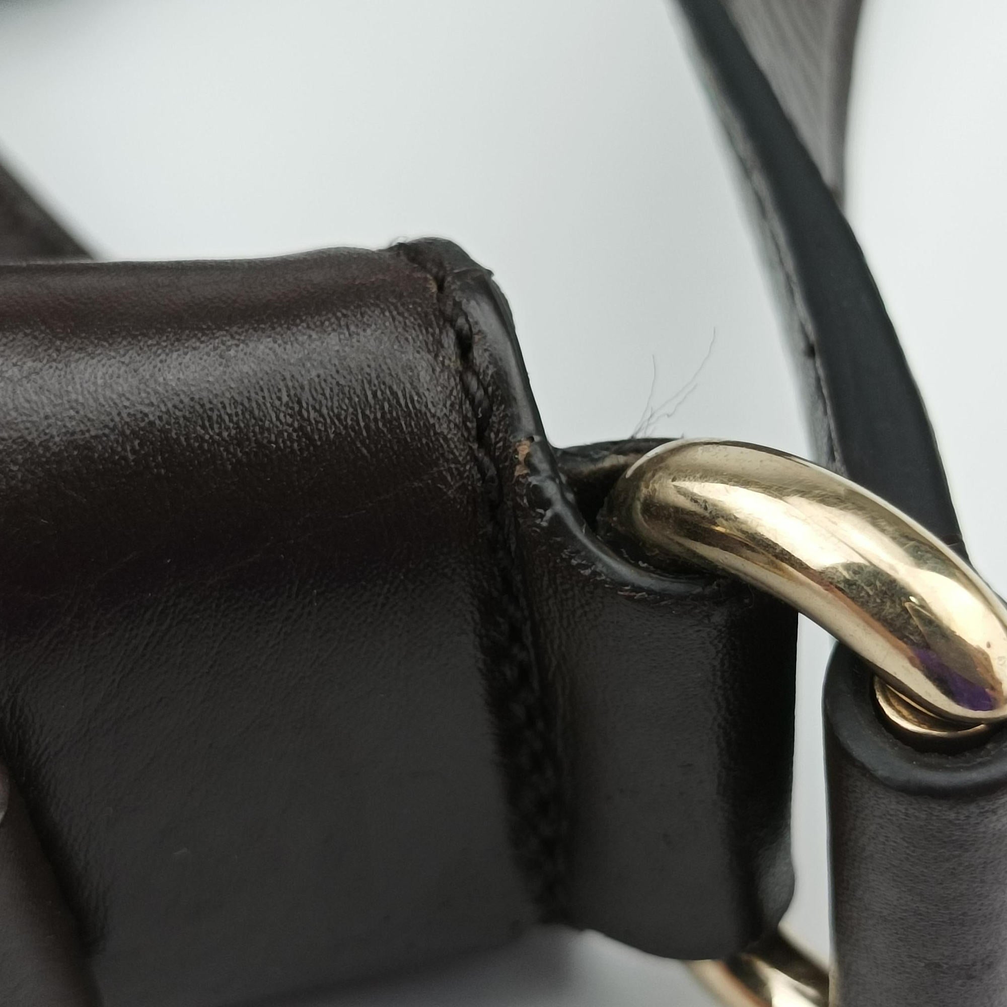 Dressage Web Hobo Brown leather 296851 H012335027ドレスセージ ウェブ ホーボー ブラウン レザー 296851 H012335027
