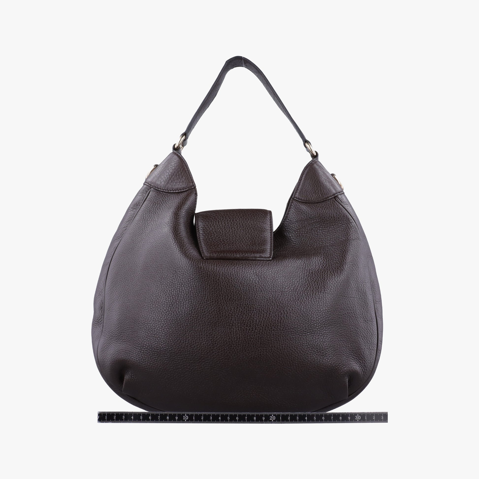 Dressage Web Hobo Brown leather 296851 H012335027ドレスセージ ウェブ ホーボー ブラウン レザー 296851 H012335027
