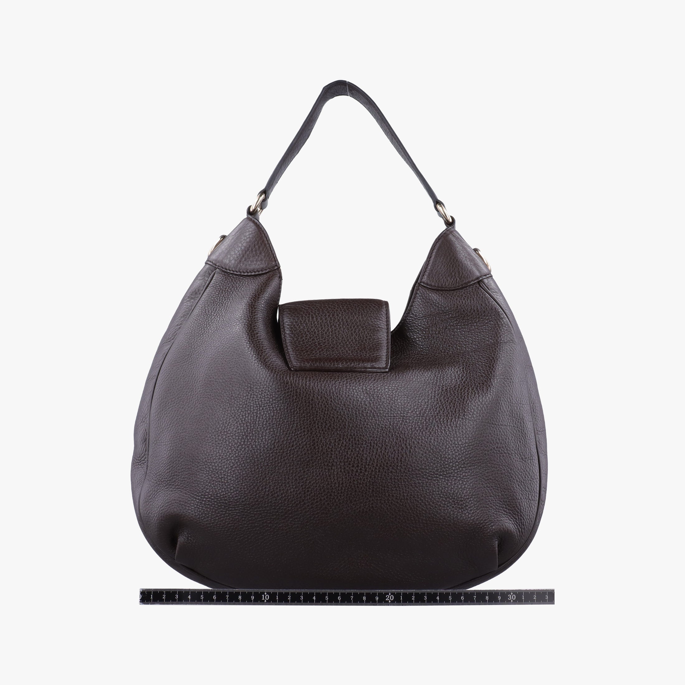Dressage Web Hobo Brown leather 296851 H012335027ドレスセージ ウェブ ホーボー ブラウン レザー 296851 H012335027