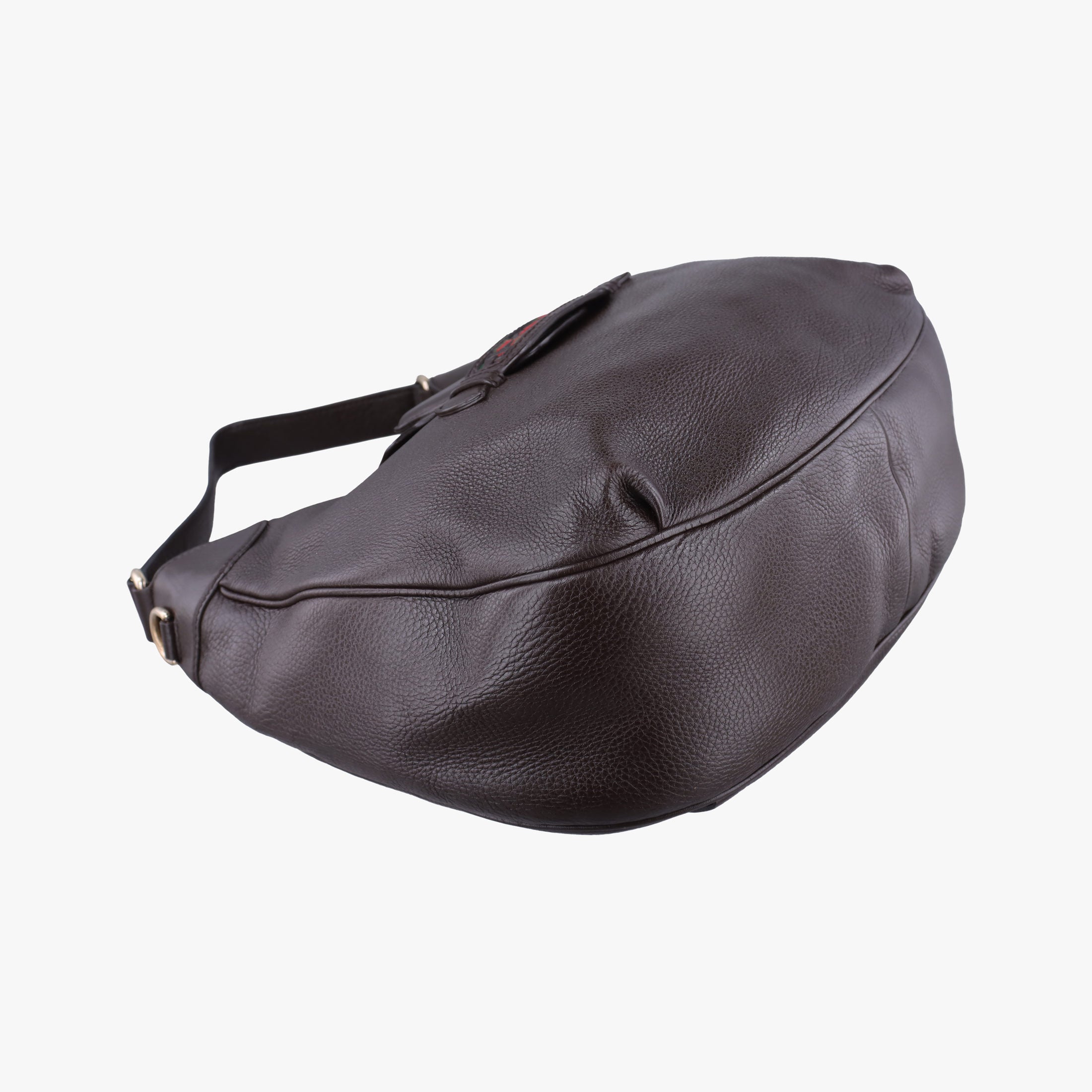 Dressage Web Hobo Brown leather 296851 H012335027ドレスセージ ウェブ ホーボー ブラウン レザー 296851 H012335027