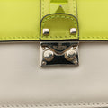 Rockstud Glam Lock yellow×white Leather BS-G312VMR1ロックスタッズグラムロックスモール イエロー×ホワイト レザー BS-G312VMR1