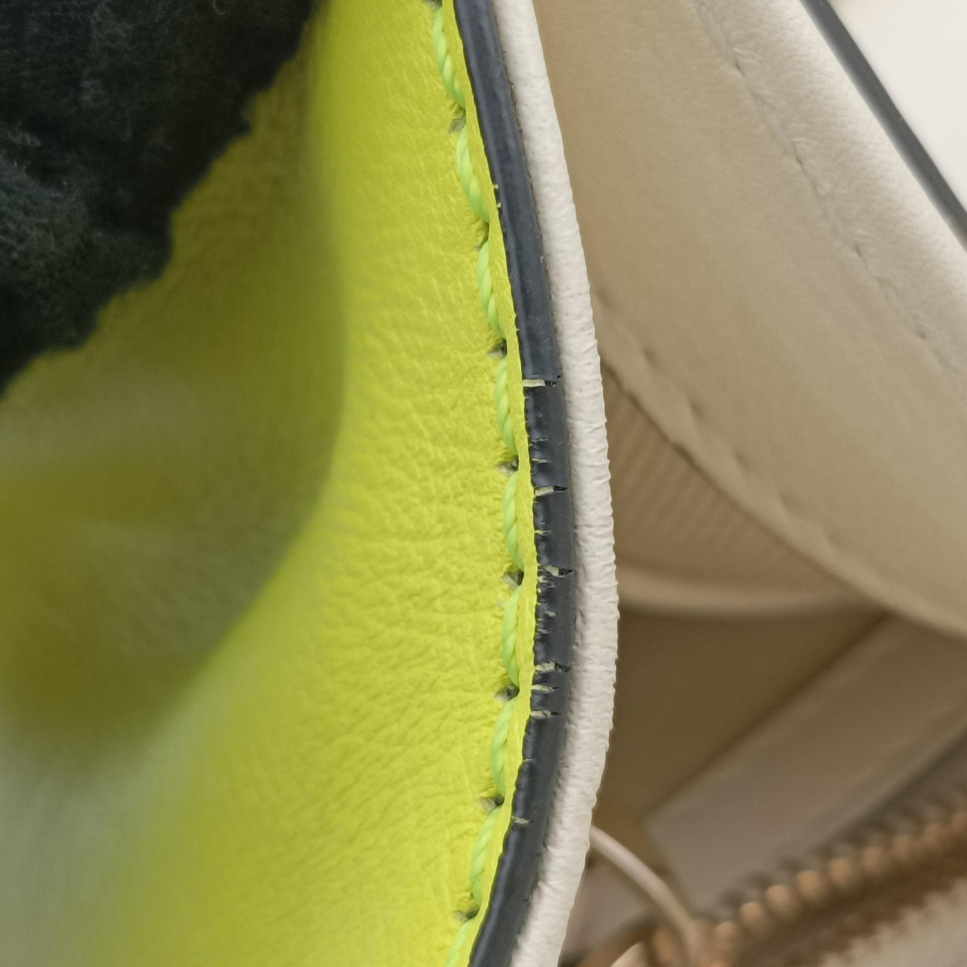 Rockstud Glam Lock yellow×white Leather BS-G312VMR1ロックスタッズグラムロックスモール イエロー×ホワイト レザー BS-G312VMR1