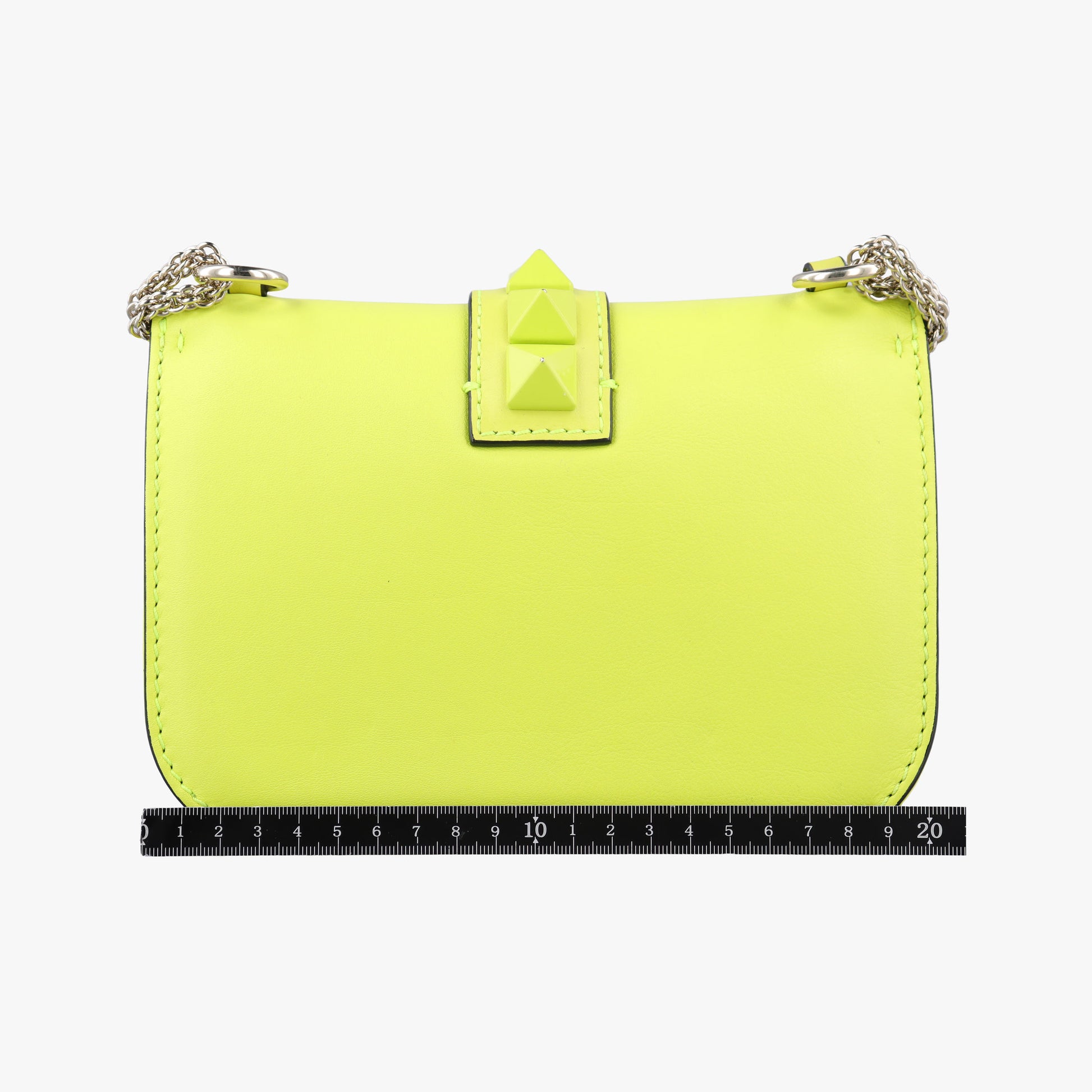Rockstud Glam Lock yellow×white Leather BS-G312VMR1ロックスタッズグラムロックスモール イエロー×ホワイト レザー BS-G312VMR1