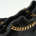 Festival Fringed Black Leather 434594 VLR434594.0416フェスティバル フリンジ ブラック レザー 434594 VLR434594.0416