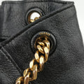 Festival Fringed Black Leather 434594 VLR434594.0416フェスティバル フリンジ ブラック レザー 434594 VLR434594.0416