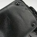 Festival Fringed Black Leather 434594 VLR434594.0416フェスティバル フリンジ ブラック レザー 434594 VLR434594.0416