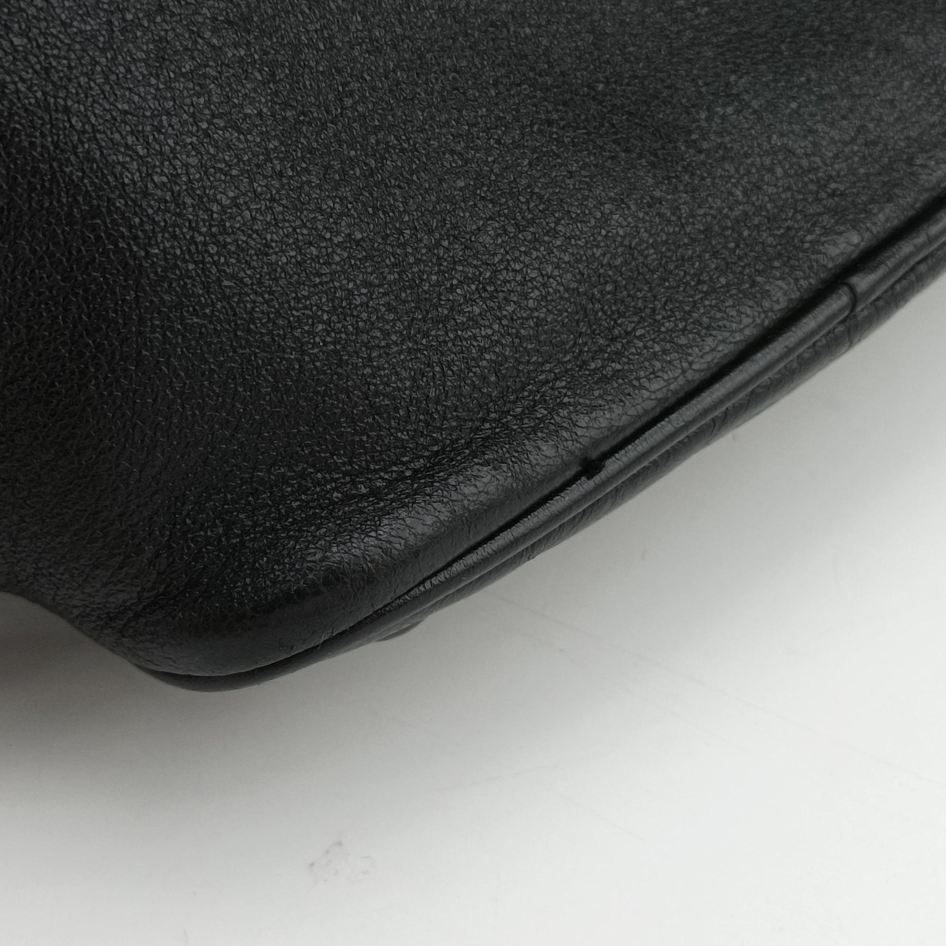 Festival Fringed Black Leather 434594 VLR434594.0416フェスティバル フリンジ ブラック レザー 434594 VLR434594.0416