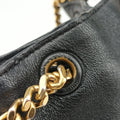 Festival Fringed Black Leather 434594 VLR434594.0416フェスティバル フリンジ ブラック レザー 434594 VLR434594.0416