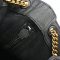 Festival Fringed Black Leather 434594 VLR434594.0416フェスティバル フリンジ ブラック レザー 434594 VLR434594.0416