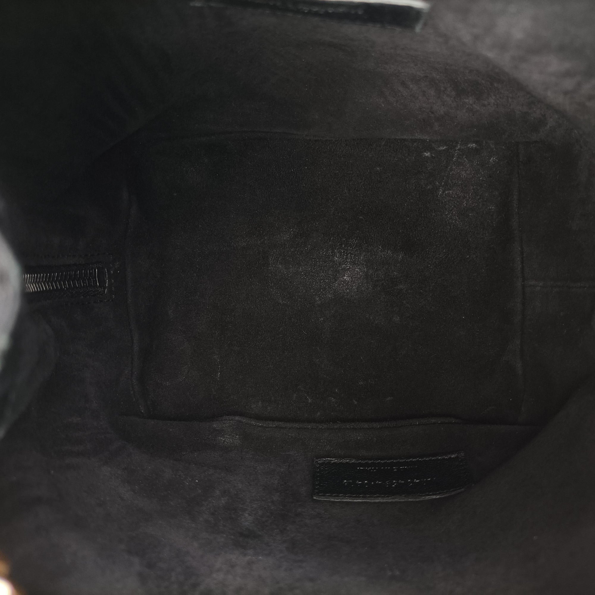 Festival Fringed Black Leather 434594 VLR434594.0416フェスティバル フリンジ ブラック レザー 434594 VLR434594.0416