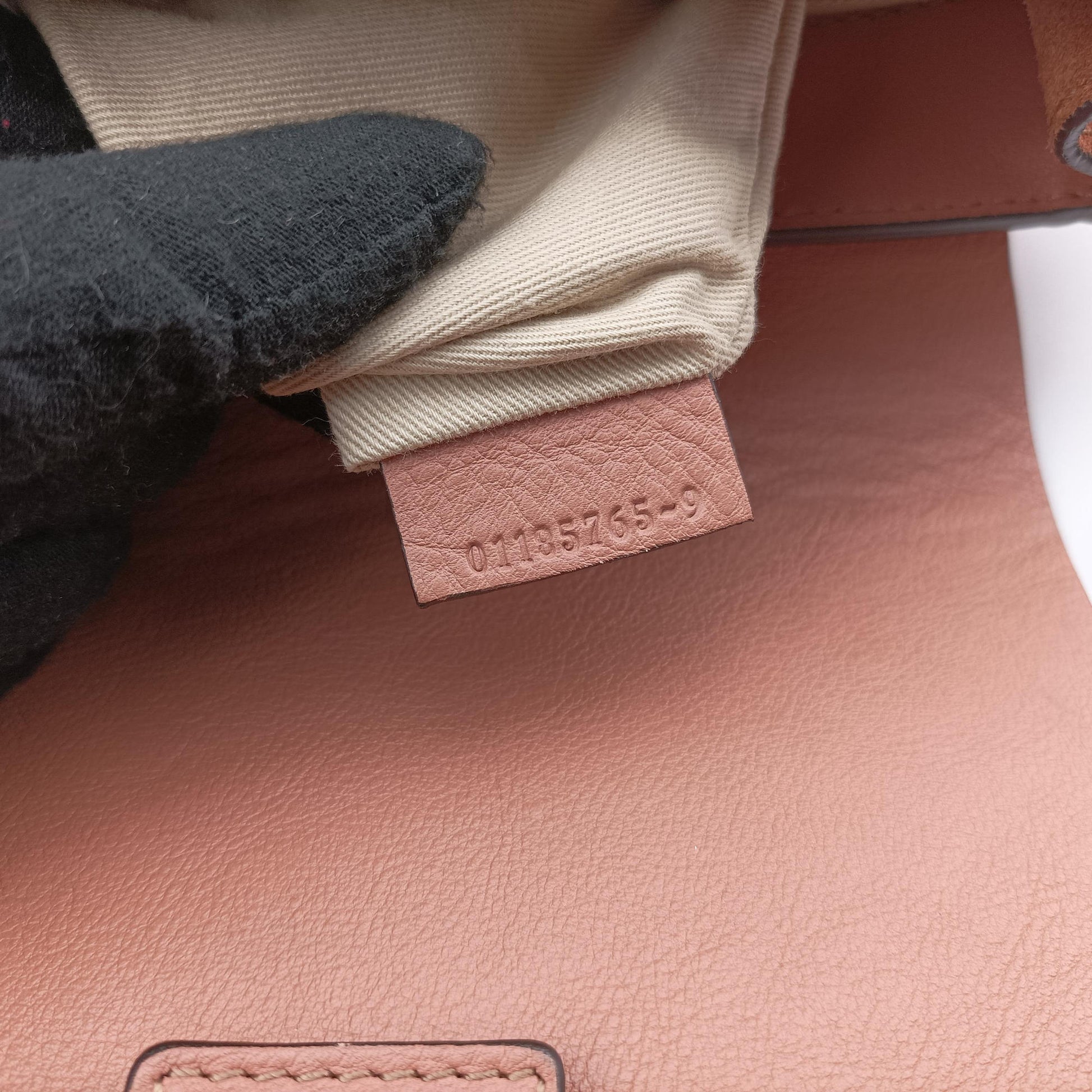 FAYE mini Brown Suede × leather 01185765~9フェイ ミニ ブラウン スエード×レザー 01185765~9