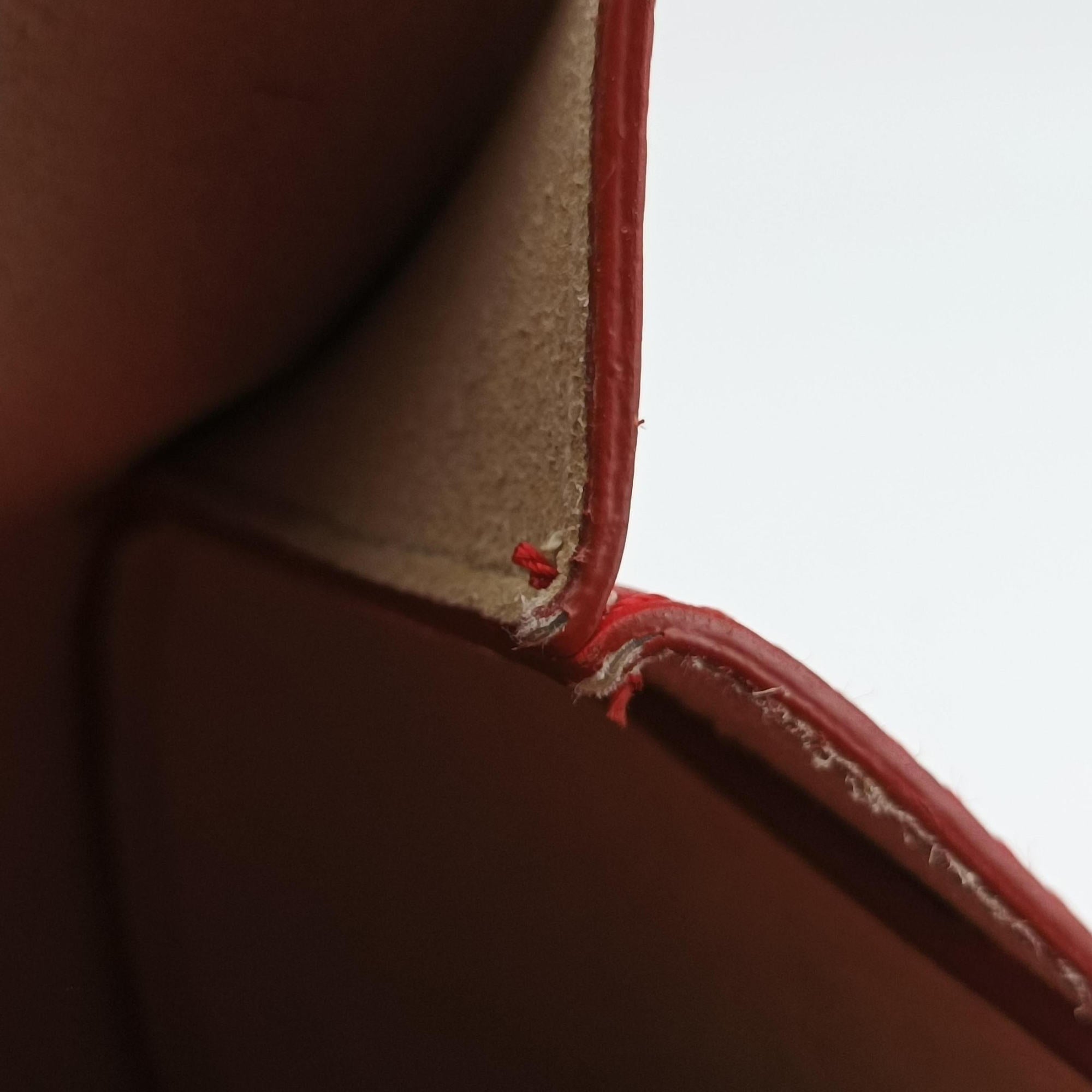 Pandora Red Leather ZE F 1106パンドラ レッド レザー ZE F 1106