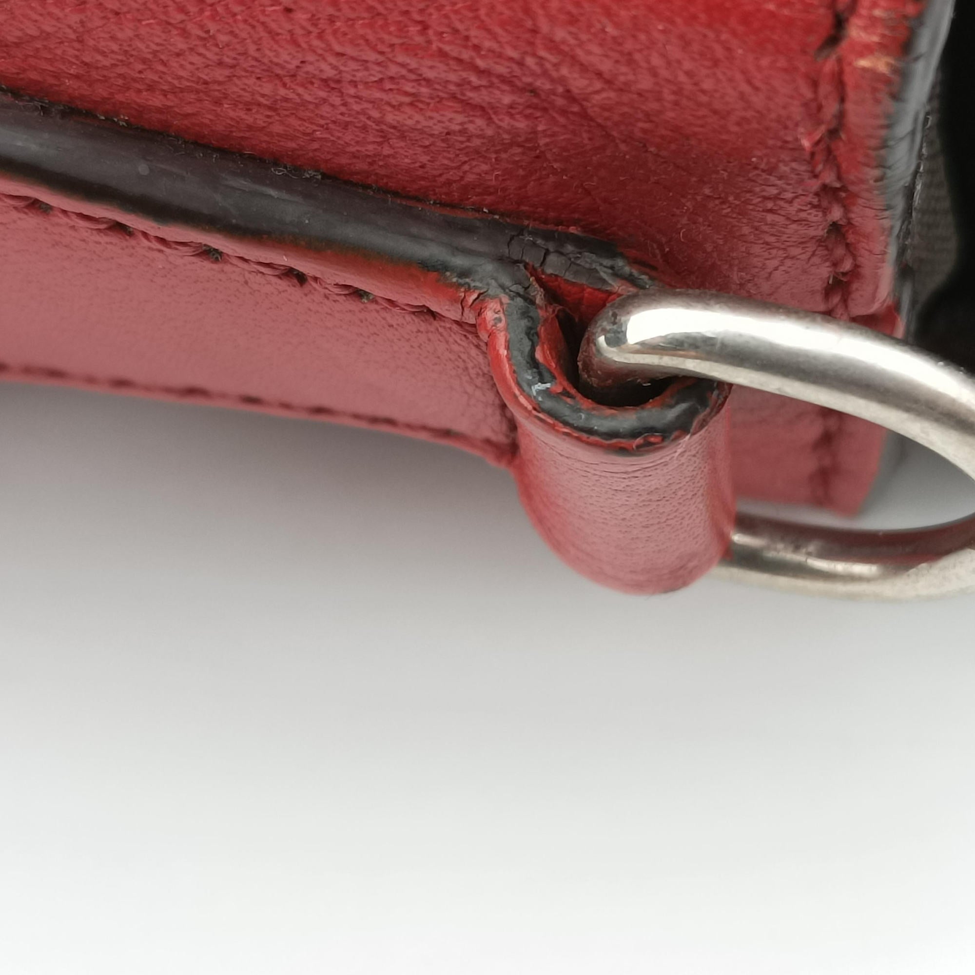Small By The Way Red Leather 8BL124 8BL124-Z1C 149-2516バイザウェイ レッド レザー 8BL124 8BL124-Z1C 149-2516