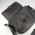 Guccissima Rubber Messenger Black Leather 246067 Lot number unknownグッチシマ ラバー メッセンジャー ブラック レザー 246067 製番不明