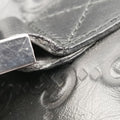 Guccissima Rubber Messenger Black Leather 246067 Lot number unknownグッチシマ ラバー メッセンジャー ブラック レザー 246067 製番不明
