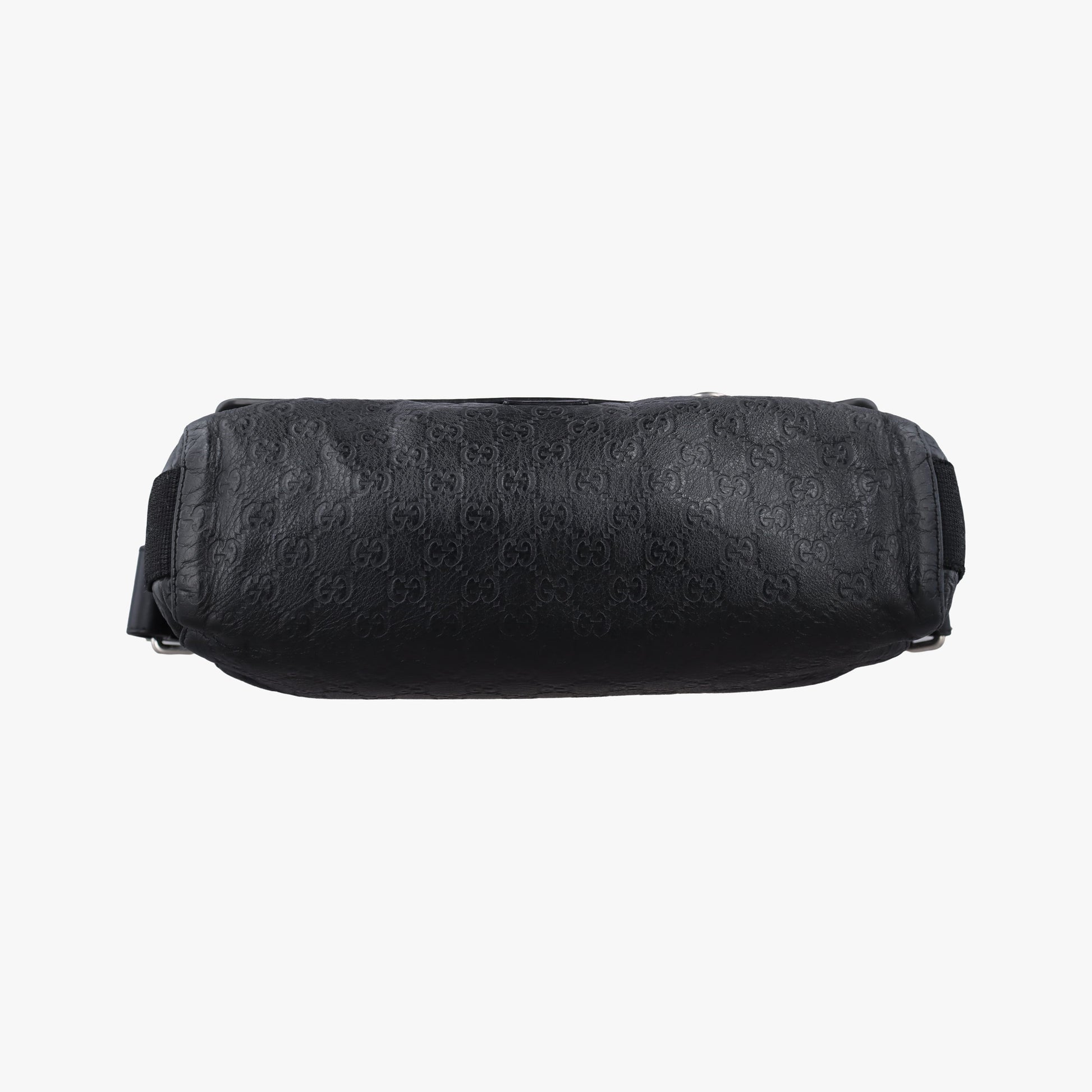 Guccissima Rubber Messenger Black Leather 246067 Lot number unknownグッチシマ ラバー メッセンジャー ブラック レザー 246067 製番不明