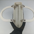 Lady Dior White leather 02-MA-0126レディ ディオール ホワイト レザー 02-MA-0126