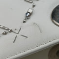 Lady Dior White leather 02-MA-0126レディ ディオール ホワイト レザー 02-MA-0126