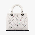 Lady Dior White leather 02-MA-0126レディ ディオール ホワイト レザー 02-MA-0126