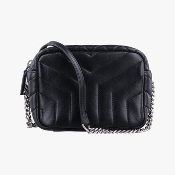 Lou Mini Bag Black Leather 457588 GUE457588.1116ルー ミニバッグ ブラック レザー 457588 GUE457588.1116