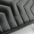 Lou Mini Bag Black Leather 457588 GUE457588.1116ルー ミニバッグ ブラック レザー 457588 GUE457588.1116
