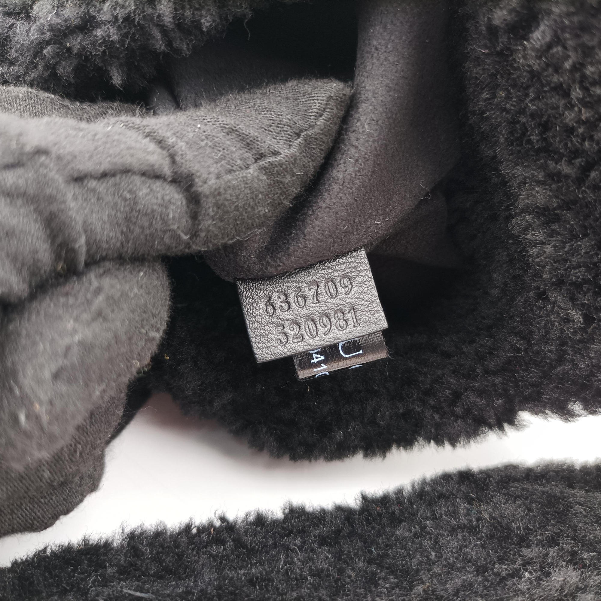 JACKIE 1961 Black Fur 636709 H041069579ジャッキー 1961 ブラック ファー 636709 H041069579